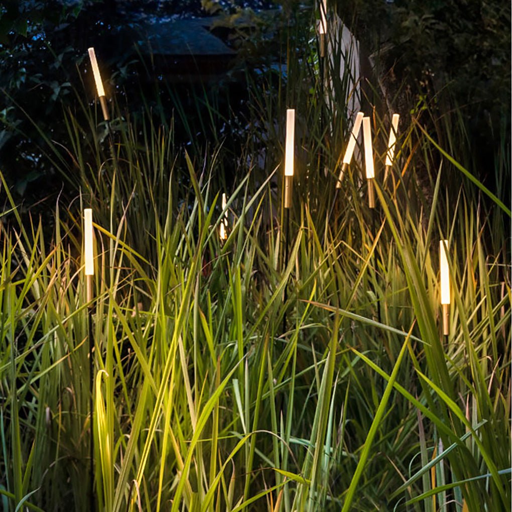 buitenverlichting met solar paneel en warm wit sfeerlicht