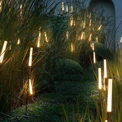 Decoratieve buitenlamp op zonne-energie met warm wit ledlicht