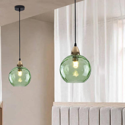 Hanglamp glas-in-lood modern Scandinavisch design