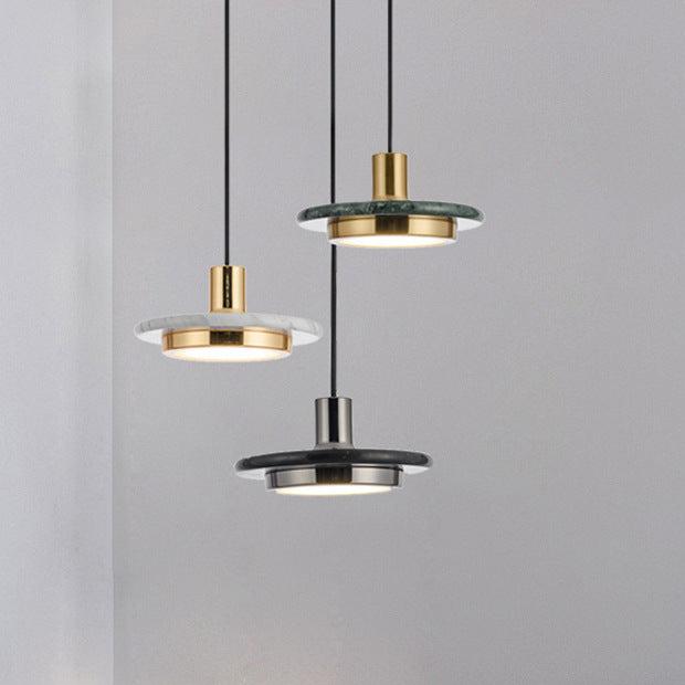 elegante moderne marmeren hanglamp voor een stijlvol interieur