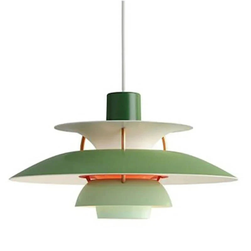 elegante morandi moderne led hanglamp met sfeervolle kap