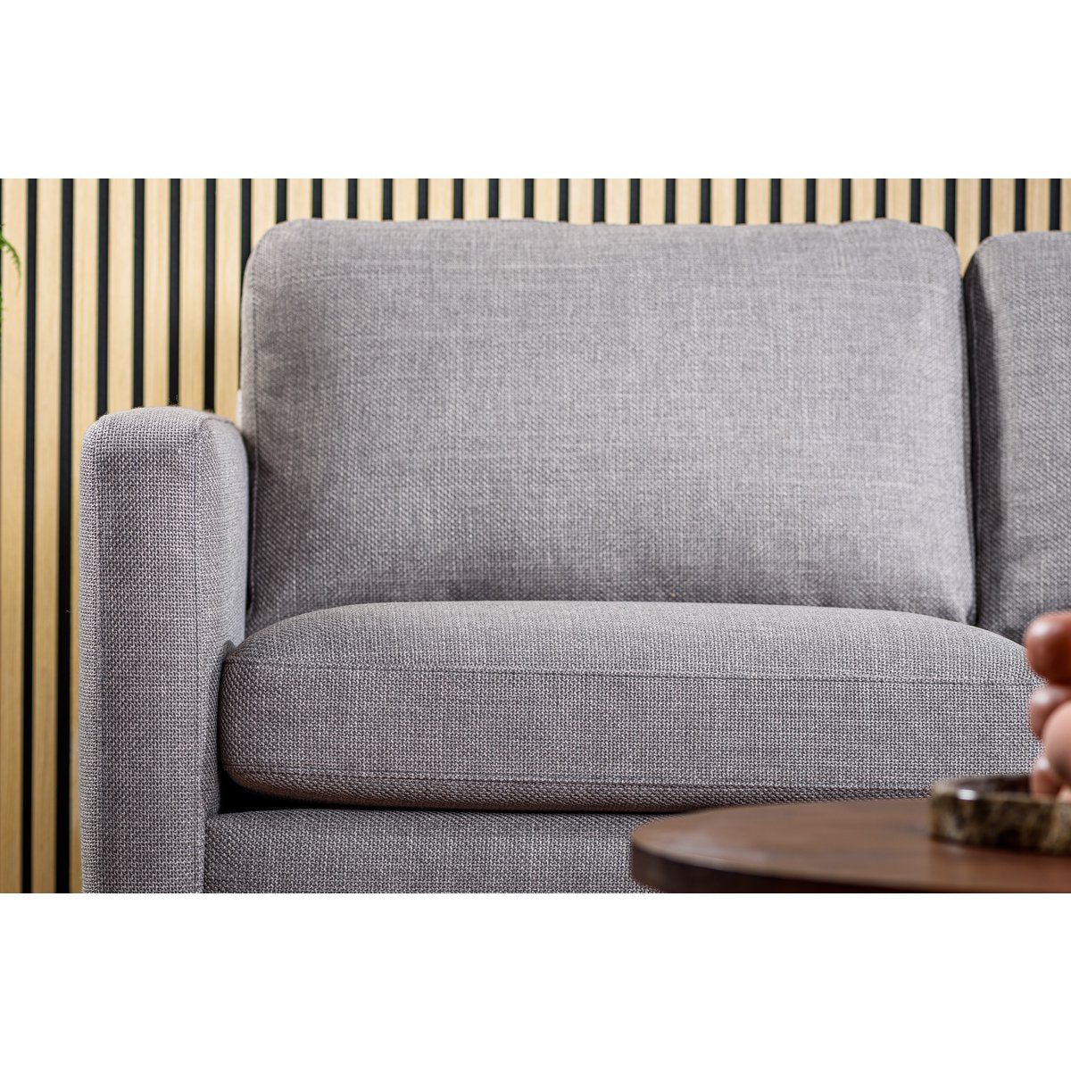 3-seater sofa cl l+r, fabric woven, w520 taupe