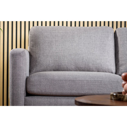 3-seater sofa CL L+R, fabric Woven, W520 taupe