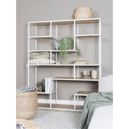 Huub White Shelving Unit 175 x 145 cm – Room Divider