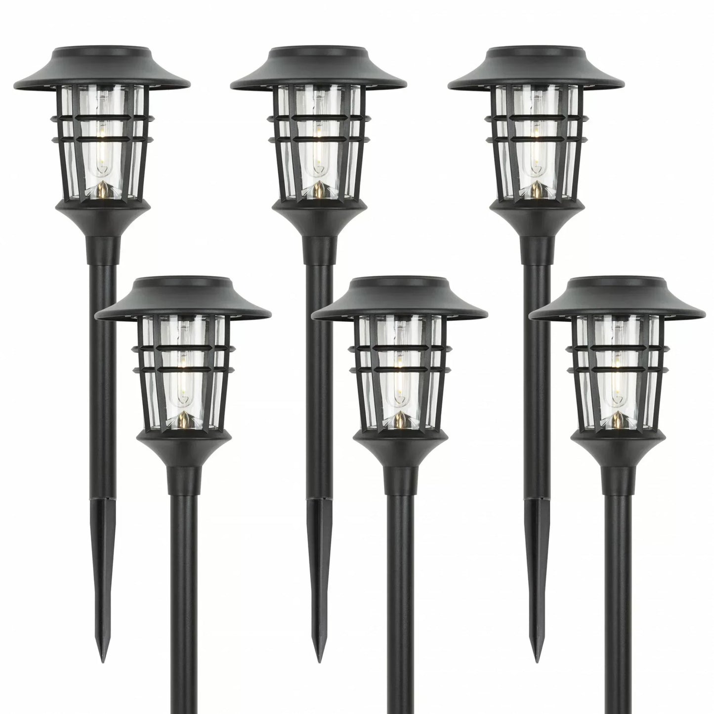 solar buitenlamp met strak ontwerp voor terras of tuin
