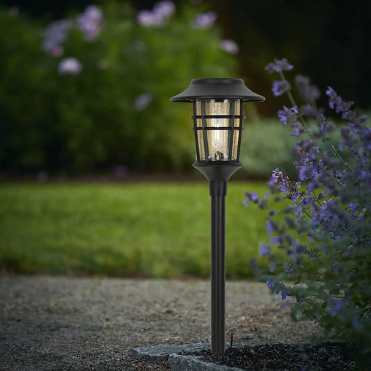 Solar tuinlamp met LED in strependesign voor buitengebruik