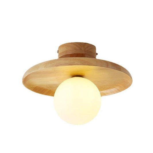 Elegante Japanse Plafondlamp voor een Sfeervolle Verlichting