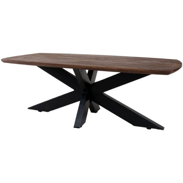 salontafel felix – espresso mangohout – 120 x 55 cm