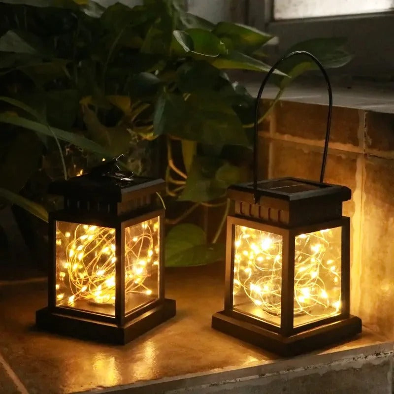 zonnecel sfeerverlichting buitenlantaarn