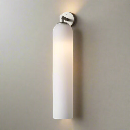 Stijlvolle glazen wandlamp voor een sfeervolle verlichting