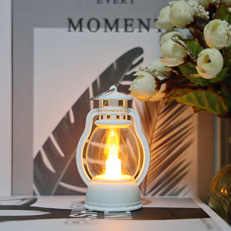 compacte led-lantaarn voor tafel of nachtkastje