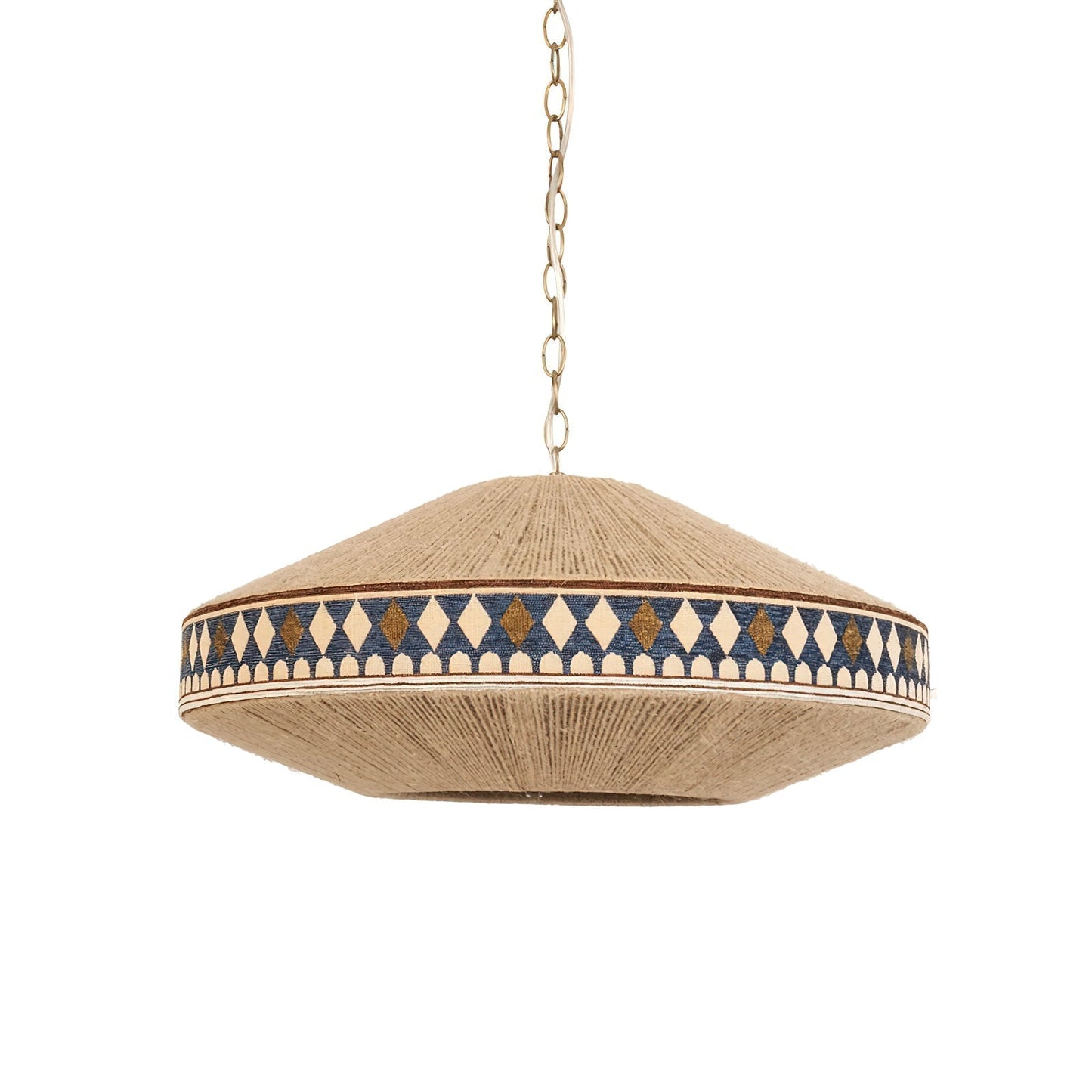 chic bohemian fringe pendant light