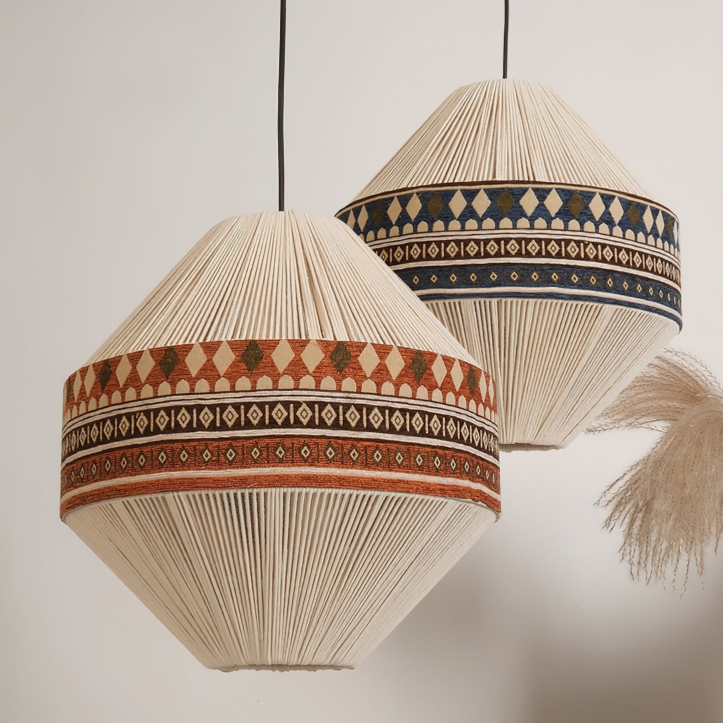 chic bohemian fringe pendant light