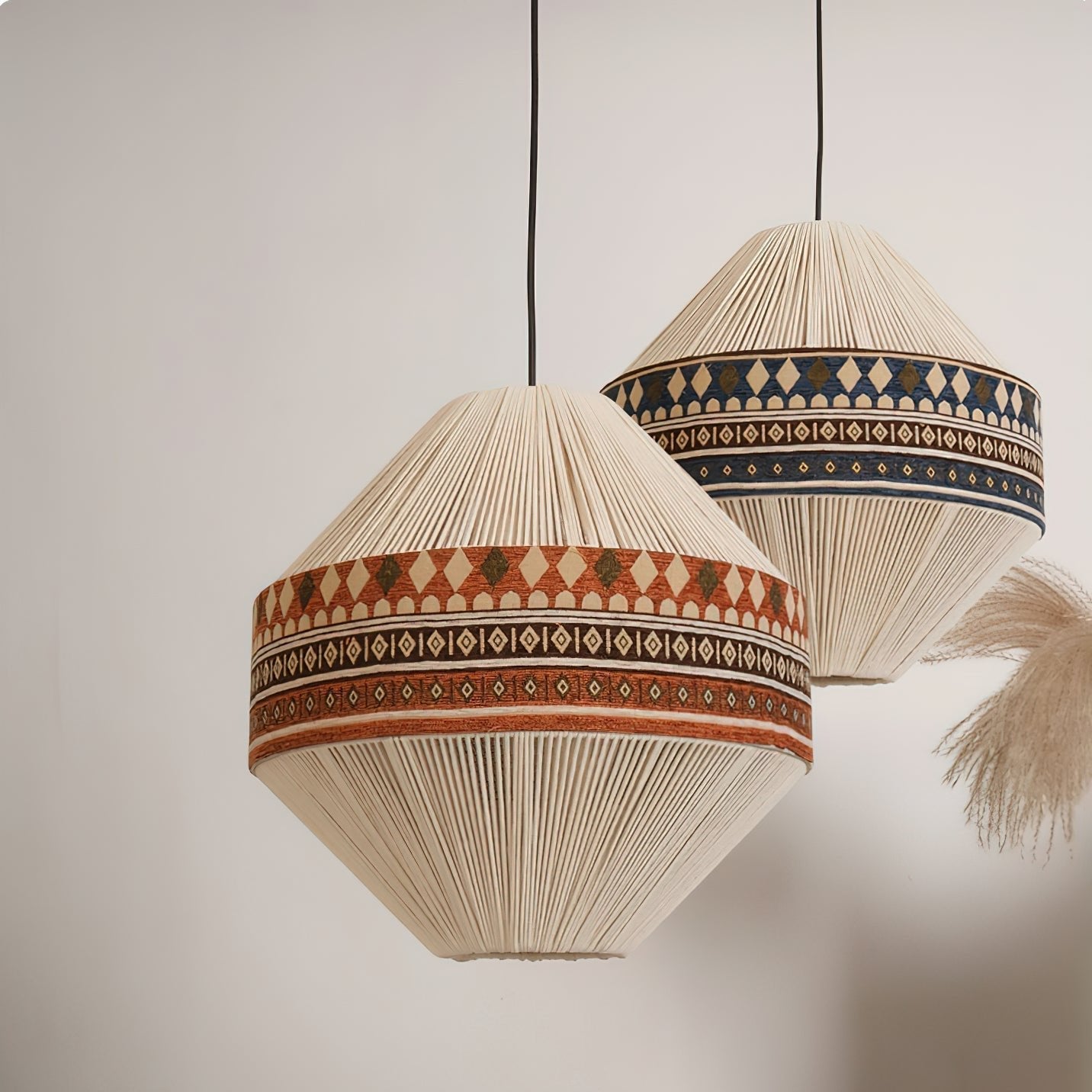 chic bohemian fringe pendant light