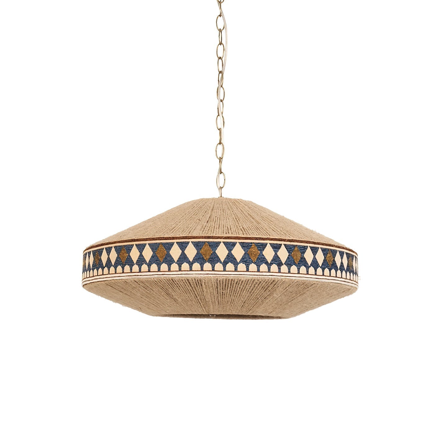 chic bohemian fringe pendant light