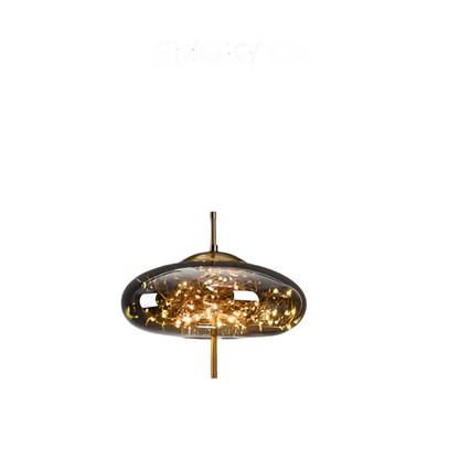 Essence | Elegante Bruine Glazen Hanglamp