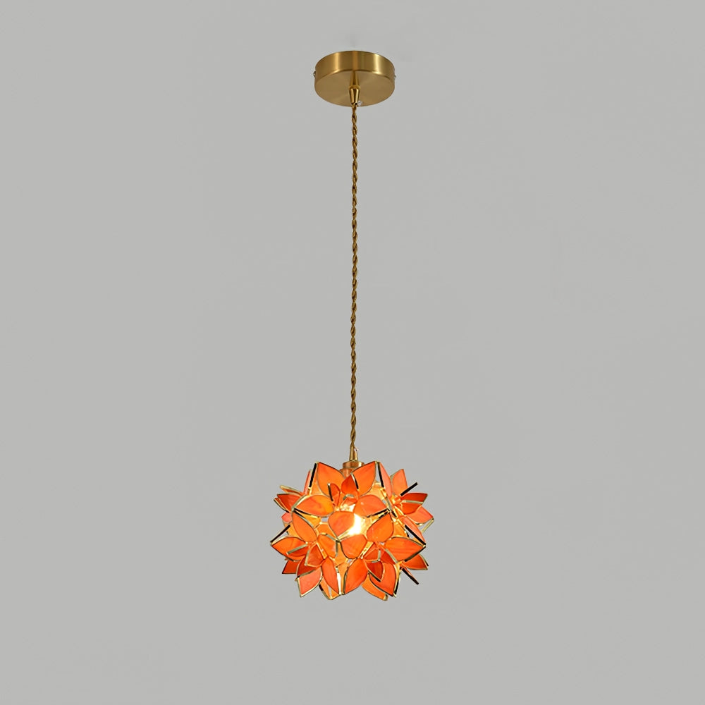 elegante kapiz hanglamp voor een betoverende sfeer