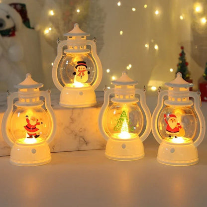 Kerst kaarsenlantaarn voor sfeervolle verlichting in huis