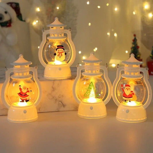 Kerst kaarsenlantaarn voor sfeervolle verlichting in huis