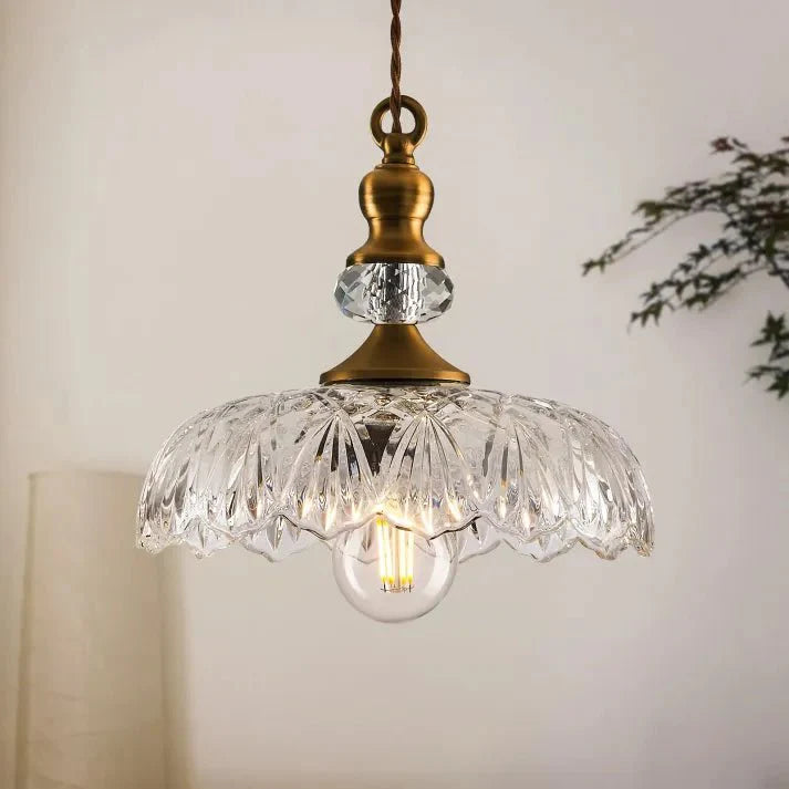 stijlvolle mid century mini keukeneiland glazen hanglamp voor een gezellige sfeer