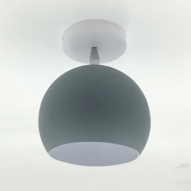 plafondlamp verstelbare ijzeren koepel e27