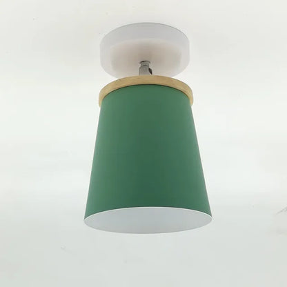 Detailweergave van de stevige constructie van de plafondlamp