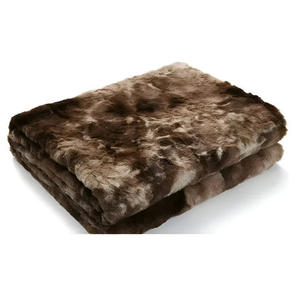 Fleecedeken Met Batikpatroon Van Polyester