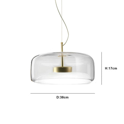 Elegante glazen hanglamp voor uw hotelinterieur