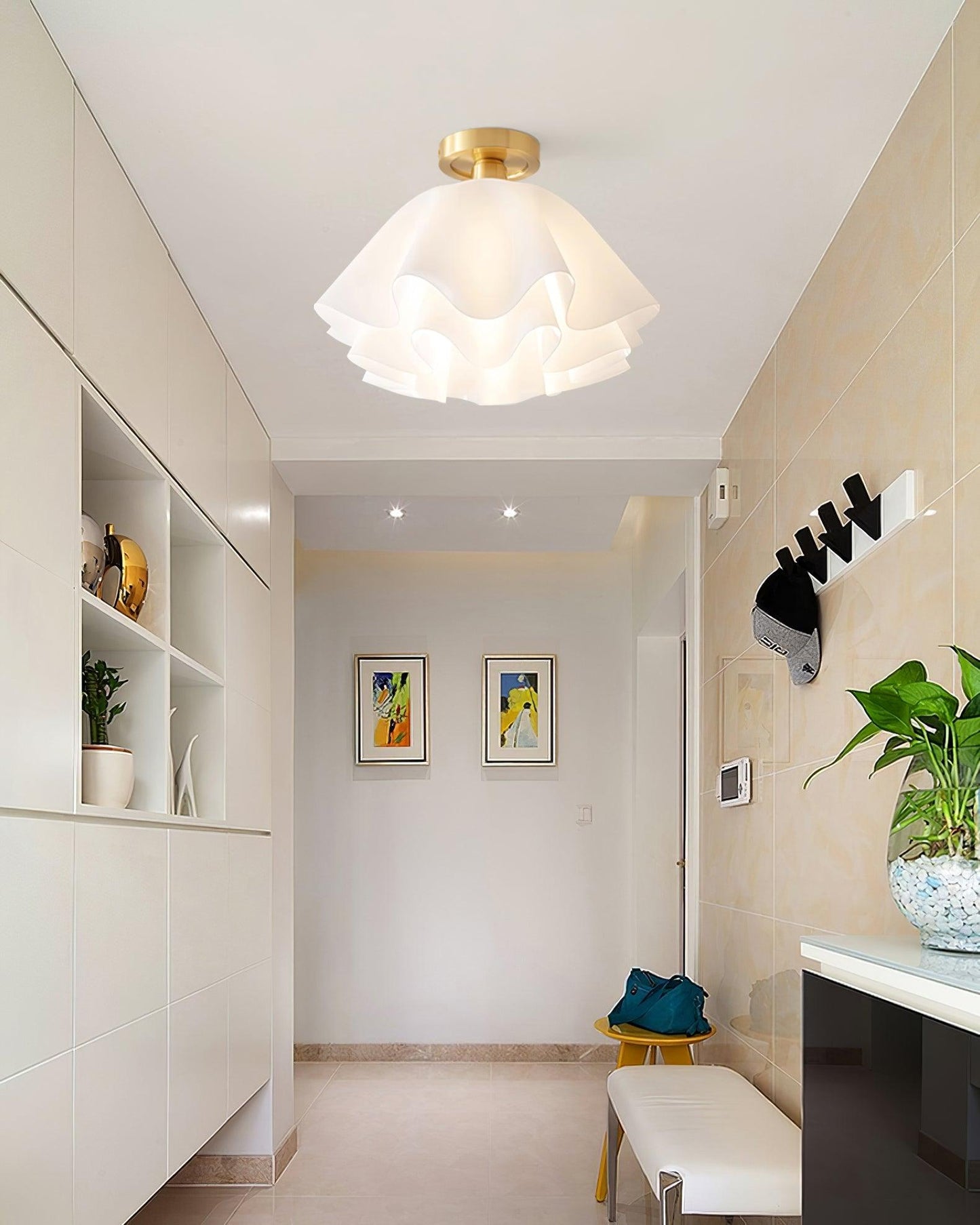 stijlvolle gailon plafondlamp voor een modern interieur