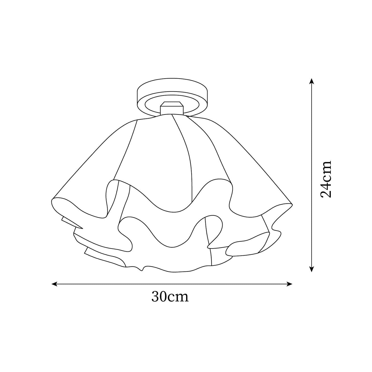 stijlvolle gailon plafondlamp voor een modern interieur