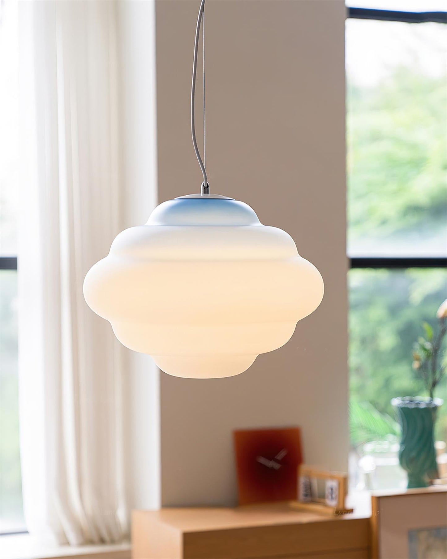 stijlvolle hanglamp met wolkenontwerp