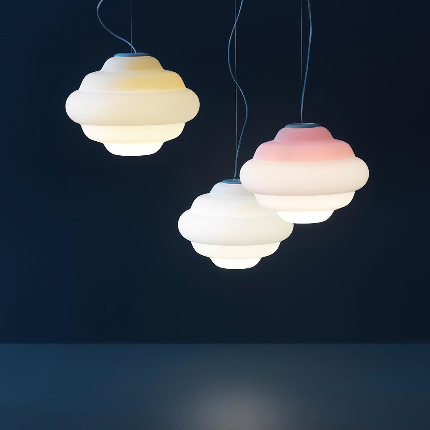 stijlvolle hanglamp met wolkenontwerp