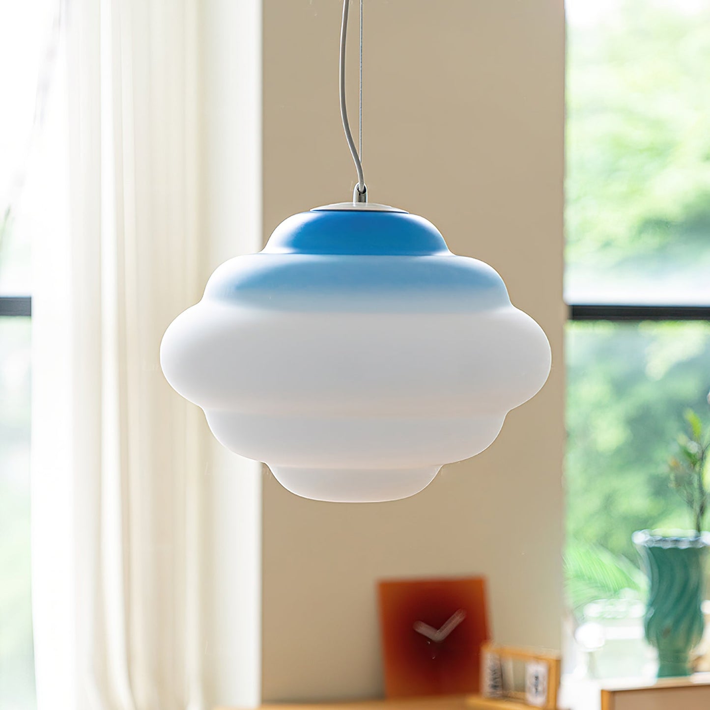 stijlvolle hanglamp met wolkenontwerp