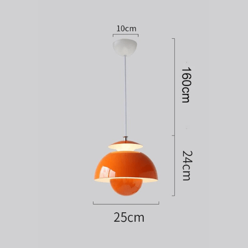 stijlvolle scandinavische moderne led hanglamp voor een verlichte sfeer