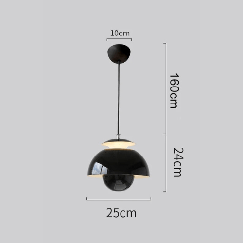 stijlvolle scandinavische moderne led hanglamp voor een verlichte sfeer