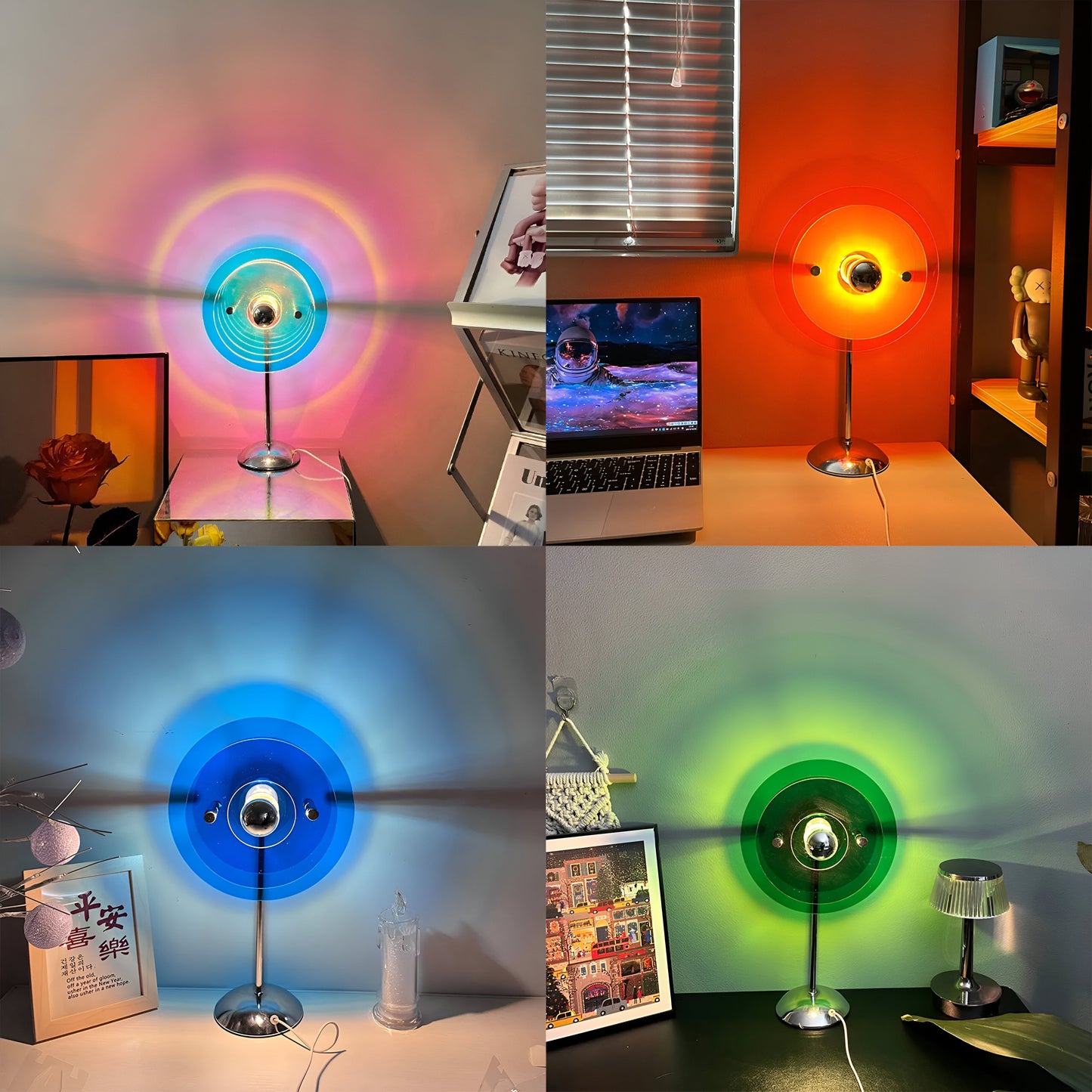 sfeervolle vintage tafellamp met energiezuinige ledverlichting