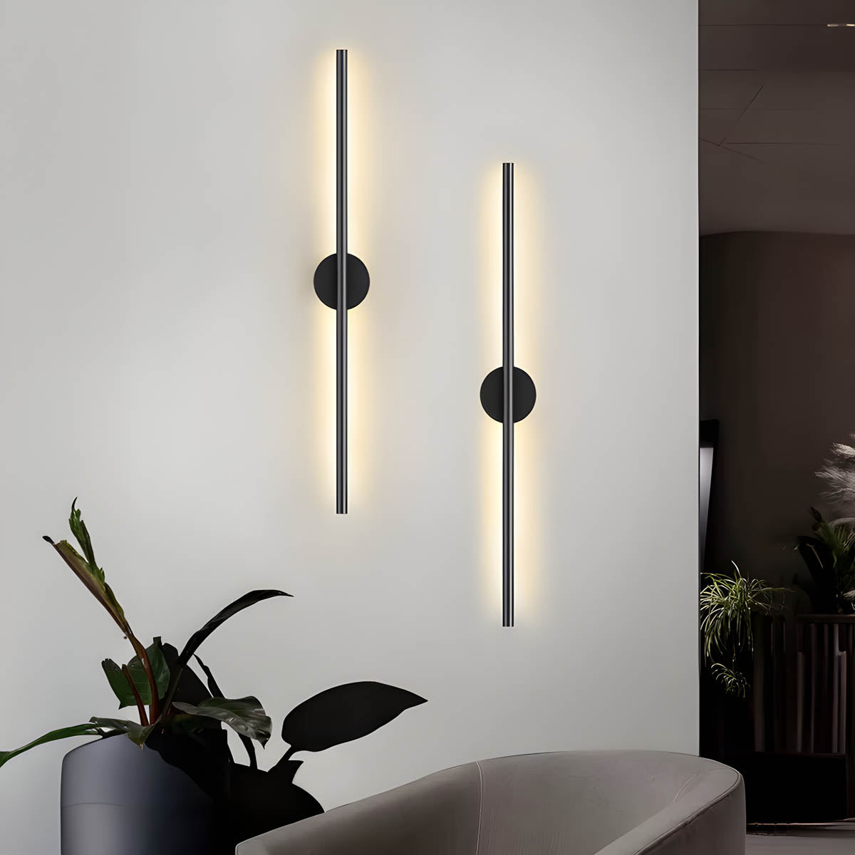 lance | elegante lange strip wandlamp voor stijlvolle verlichting