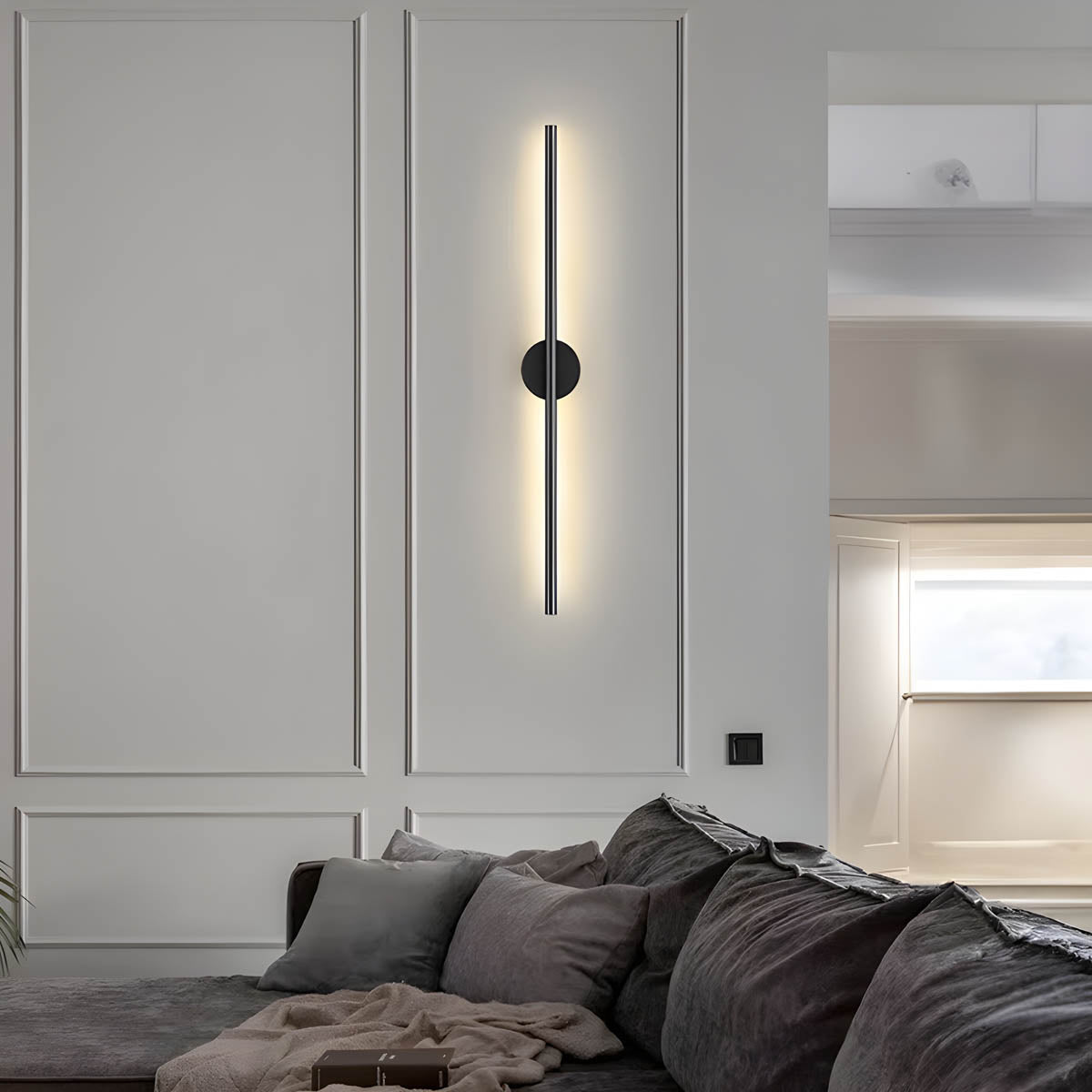 lance | elegante lange strip wandlamp voor stijlvolle verlichting