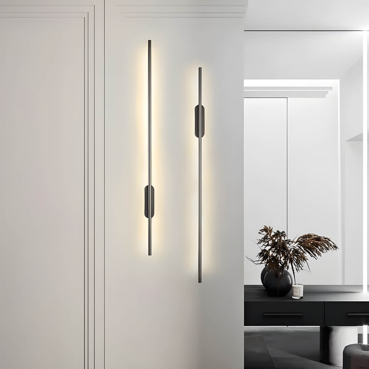 lance | elegante lange strip wandlamp voor stijlvolle verlichting