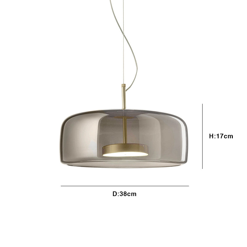 elegante glazen hanglamp voor uw hotelinterieur