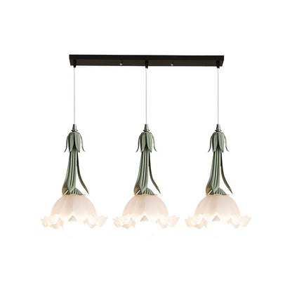 Elegante Lelietjes-van-dalen Hanglamp voor een Sfeervolle Verlichting