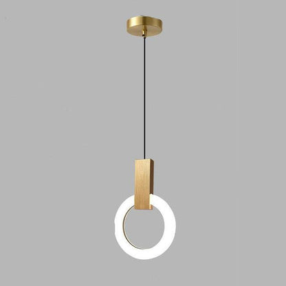 Elegante Nordic Ring Led Hanglamp voor een moderne sfeer