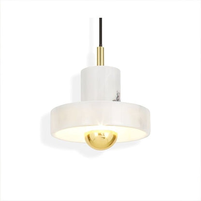 Elegante Marmeren Aura Hanglamp voor een Luxe Sfeer