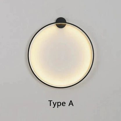 LumiRing - Elegante Ronde Wandlamp met Minimalistisch Ontwerp