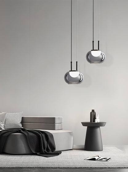 Elegante Mystique Halo Hanglamp voor een Sfeervolle Verlichting