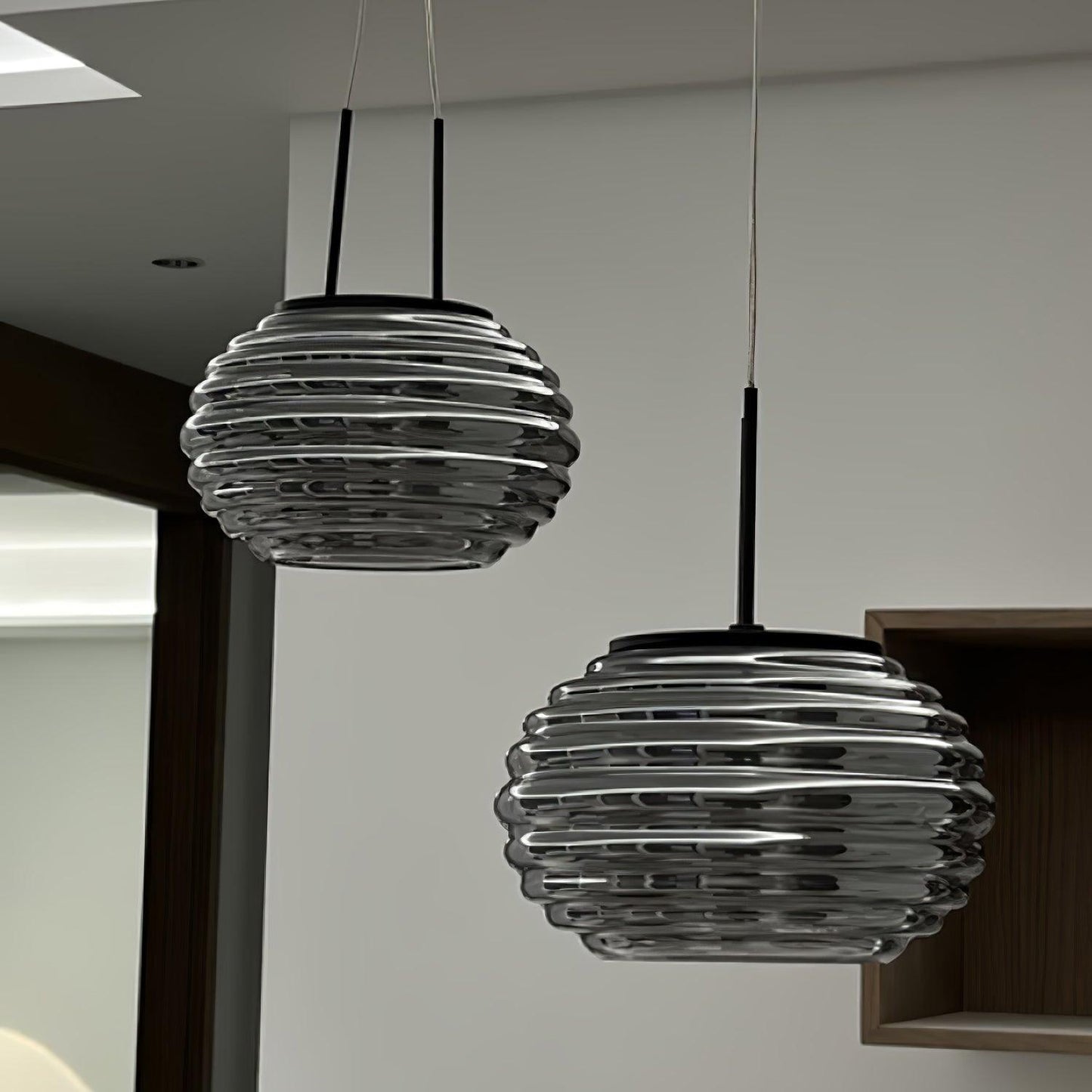 elegante mystique halo hanglamp voor een sfeervolle verlichting