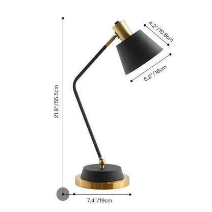 Moderne wandlamp van ijzer met minimalistische uitstraling
