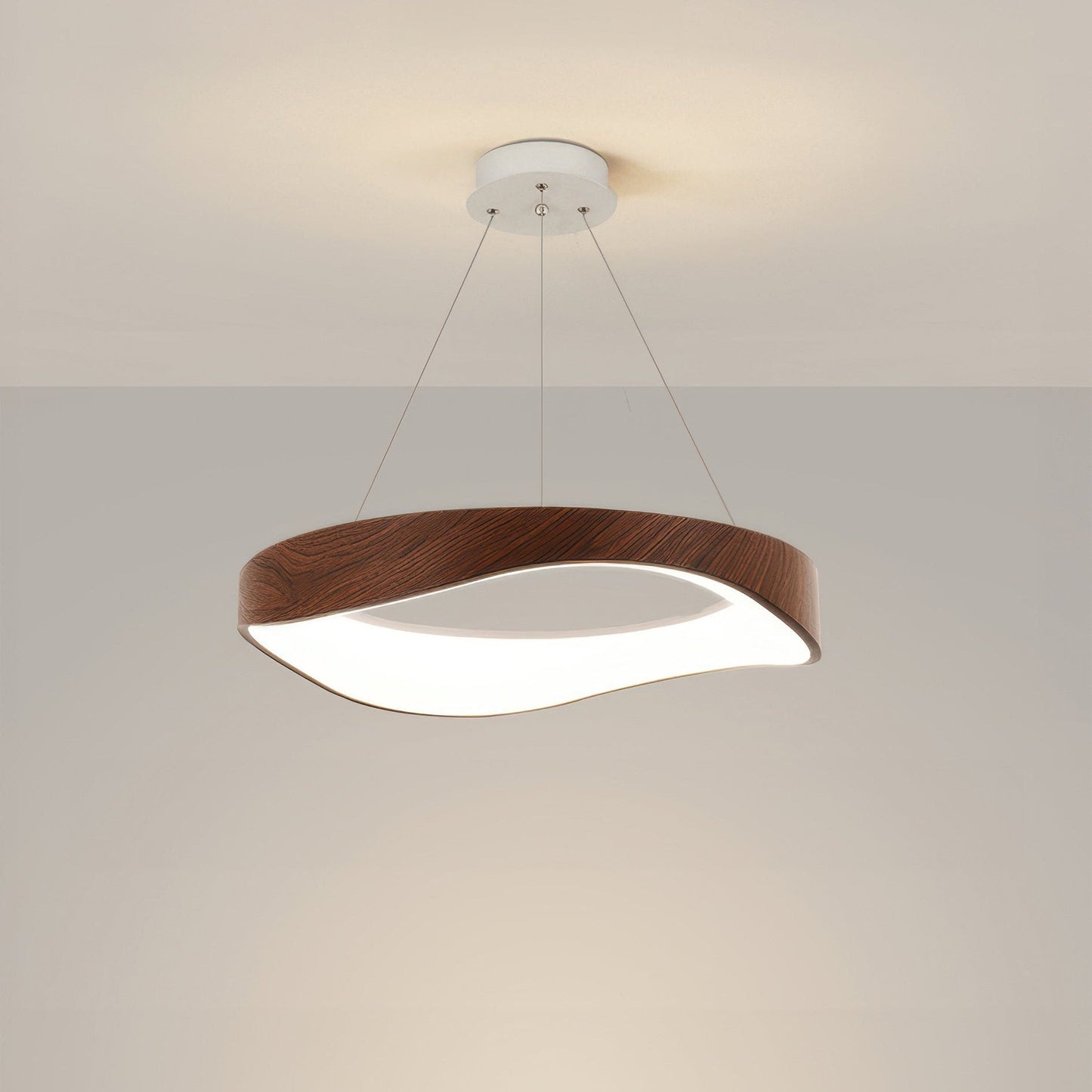 stilvolle ronde led hanglamp voor multifunktionale innenbeleuchtung