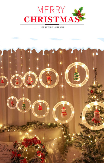 Ledverlichte kerstdecoratie voor woon- en slaapkamer