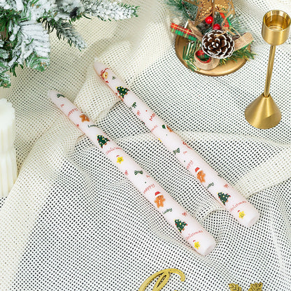 Decoratieve Kerstkaarsen Van Was